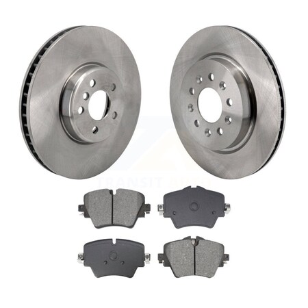 Transit Auto Front Brake Rotor Semi-Metallic Pad Kit For 21 Toyota GR Supra 2.0L With 4 Piston Caliper K8S-104101